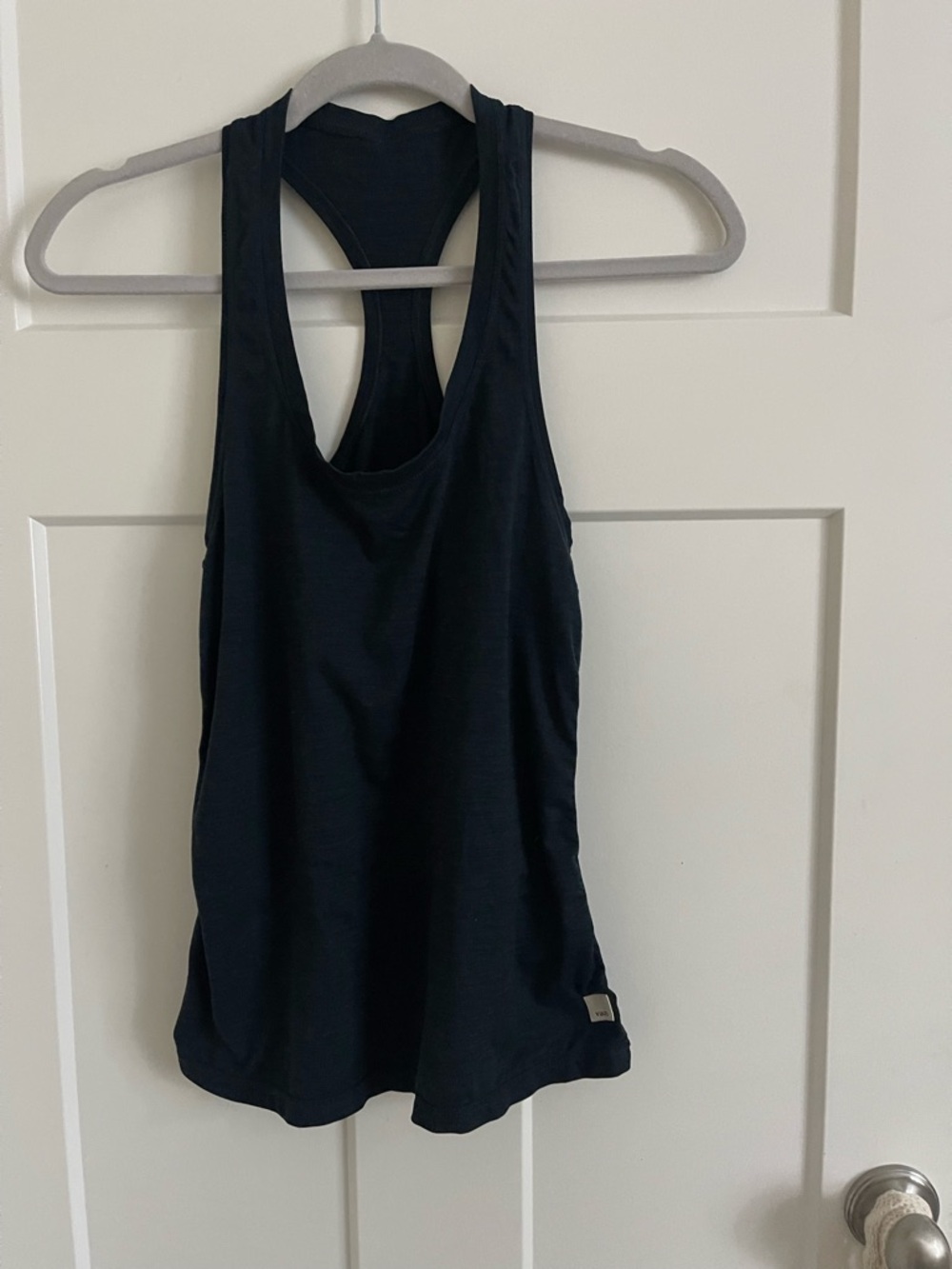 Vuori Navy blue Racerback Tank Top - Women